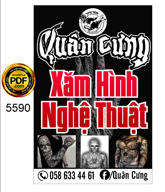 Biển vẫy Quân Cưng – xăm hình nghệ thuật file corel