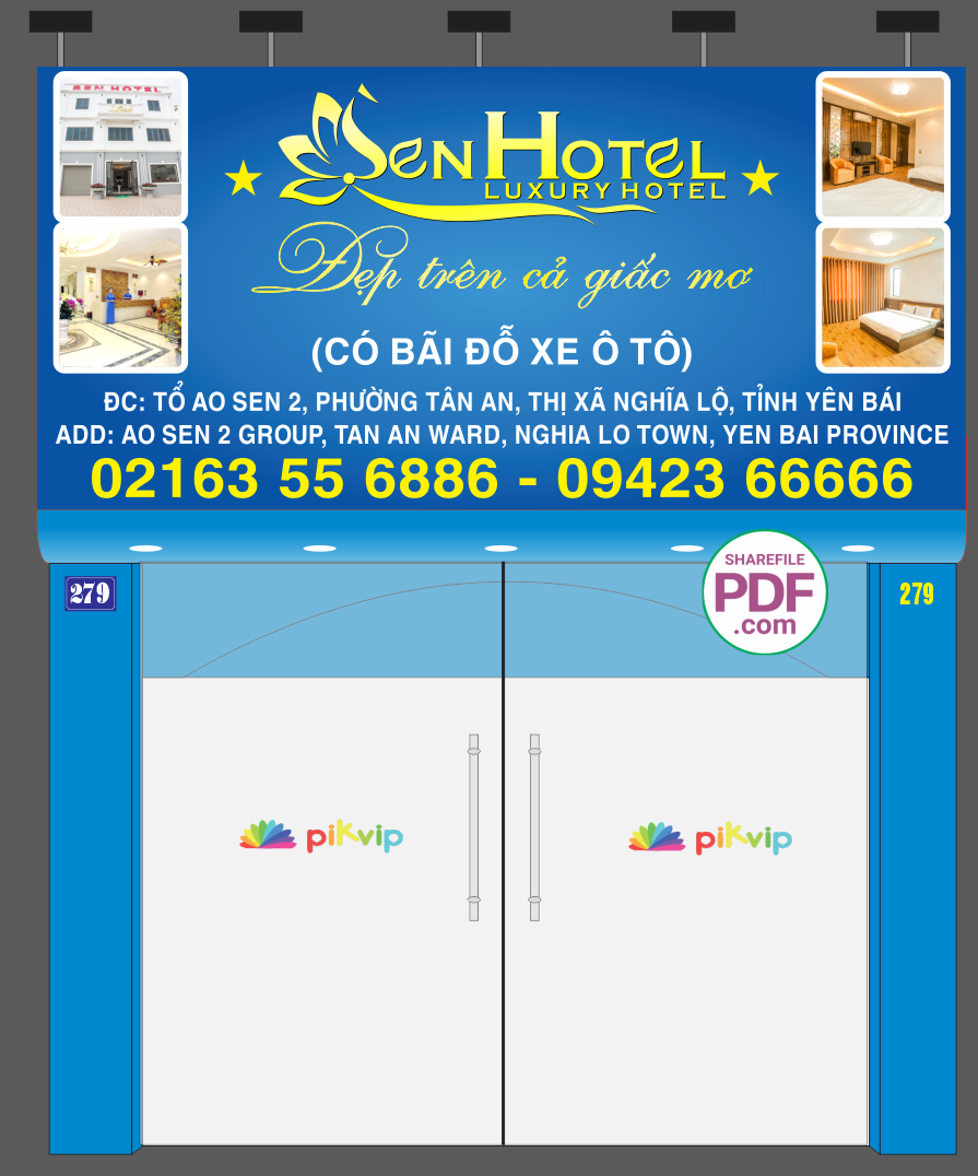 Biển Sen Hotel – Đẹp trên cả giấc mơ file PDF & CDR