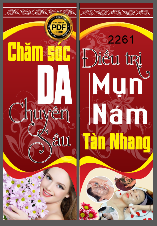 Market chăm sóc da chuyên sâu – điều trị mụn nám file CDR