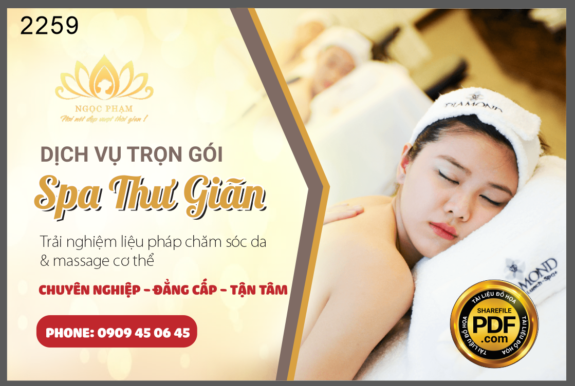 Market Spa Ngọc Phạm – nơi nét đẹp vượt thời gian file CDR