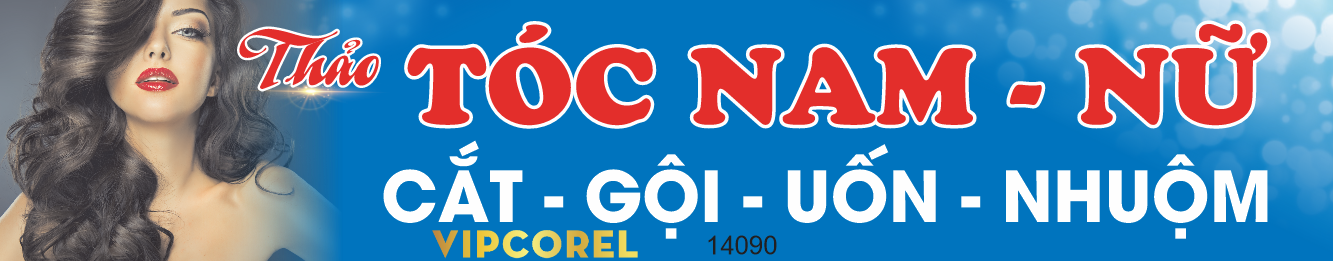 Biển quảng cáo Thảo Tóc Nam Nữ file corel