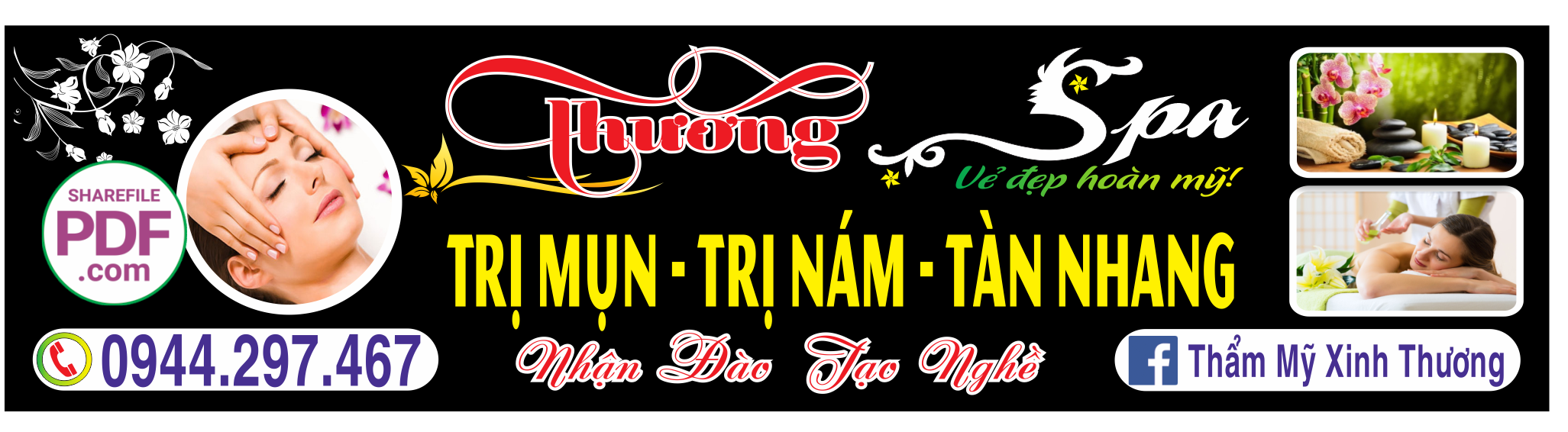 Biển Thương Spa – Vẻ đẹp từ hoàn mỹ file PDF & CDR
