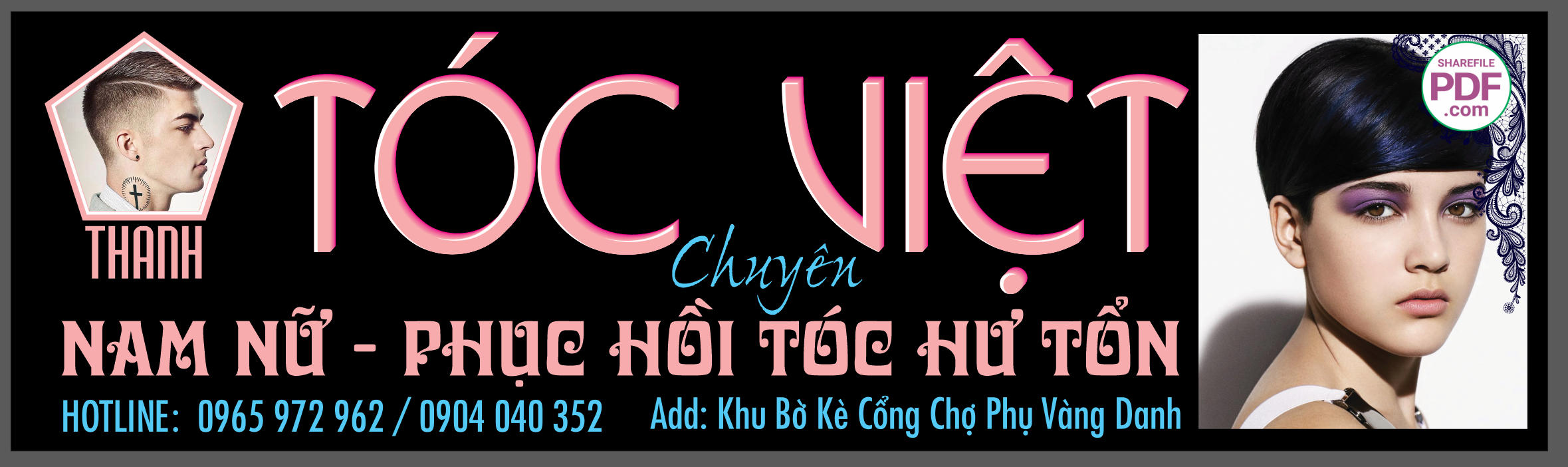 Biển Tóc Việt – Chuyên phục hồi tóc file PDF & CDR