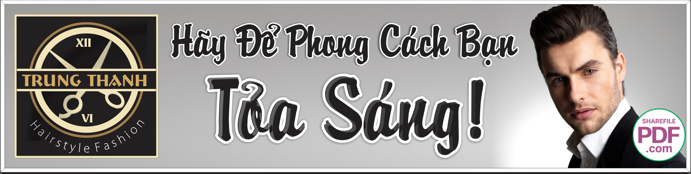 Biển tóc Trung Thành Hair style Fashion file PDF & CDR