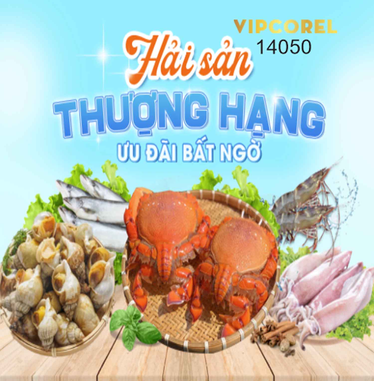 Bảng QC quán Ốc Biển Nghĩa Hiệp – Hải Sản file corel