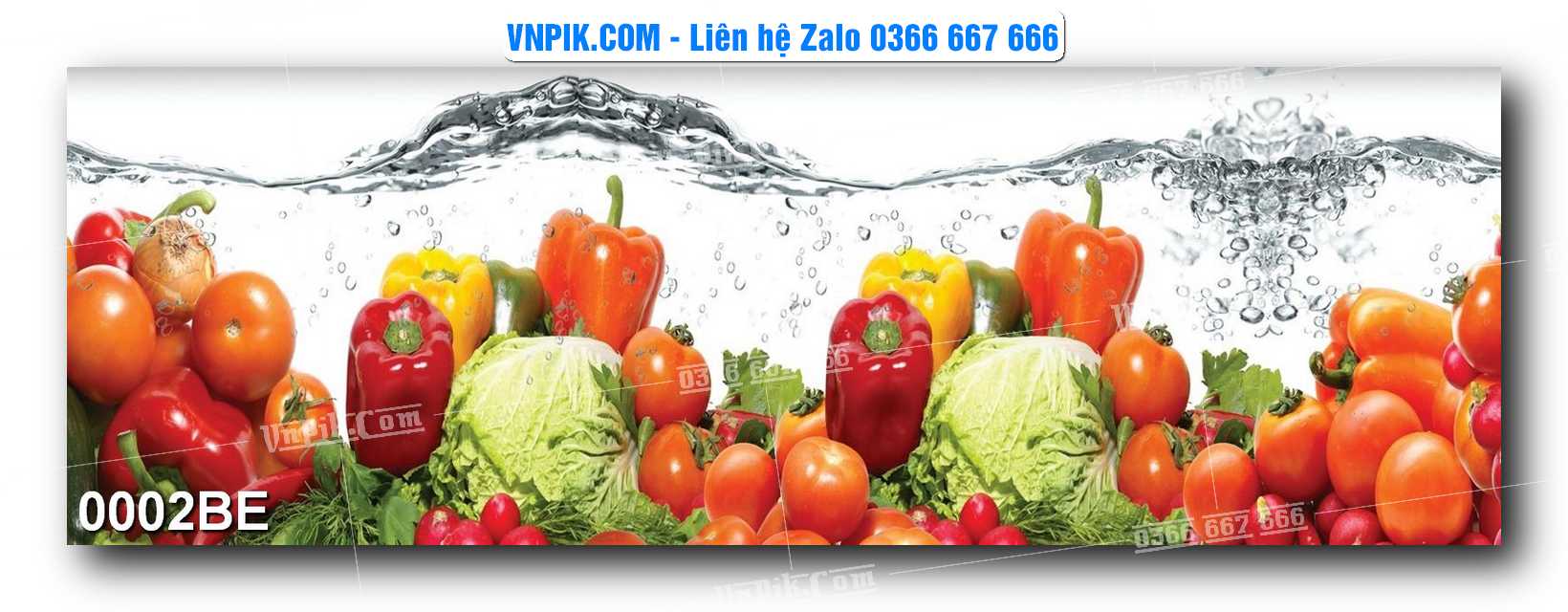 Tranh treo tường trang trí phòng bếp đẹp mã 0002BE