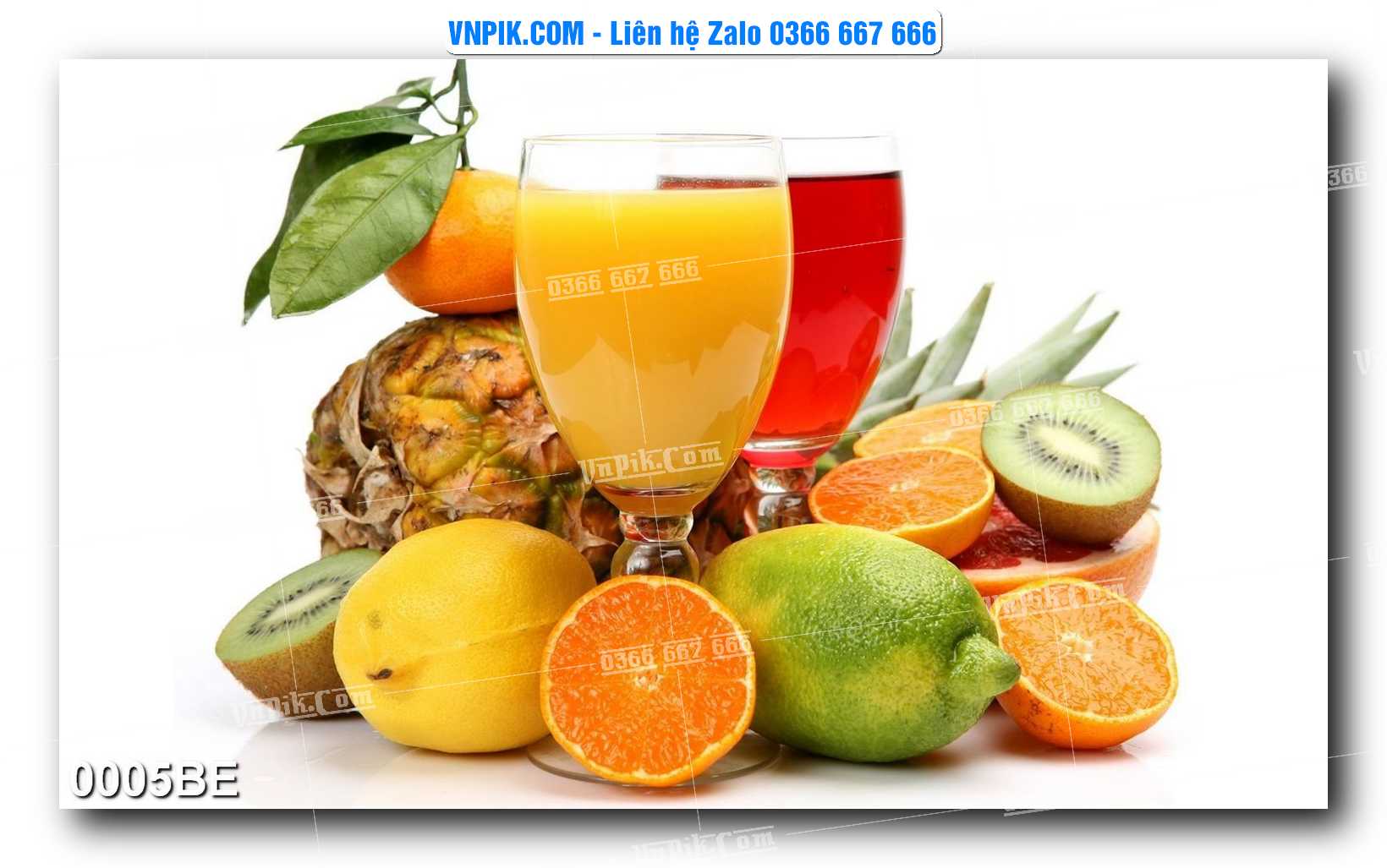 Tranh treo tường trang trí phòng bếp đẹp mã 0005BE