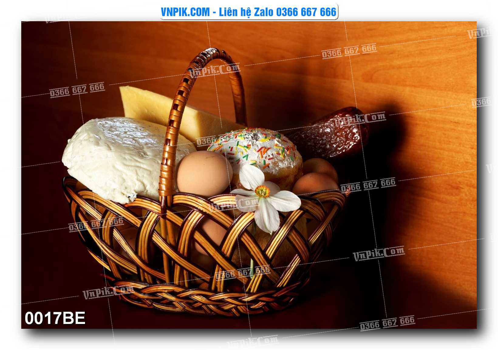 Tranh treo tường trang trí phòng bếp đẹp mã 0017BE