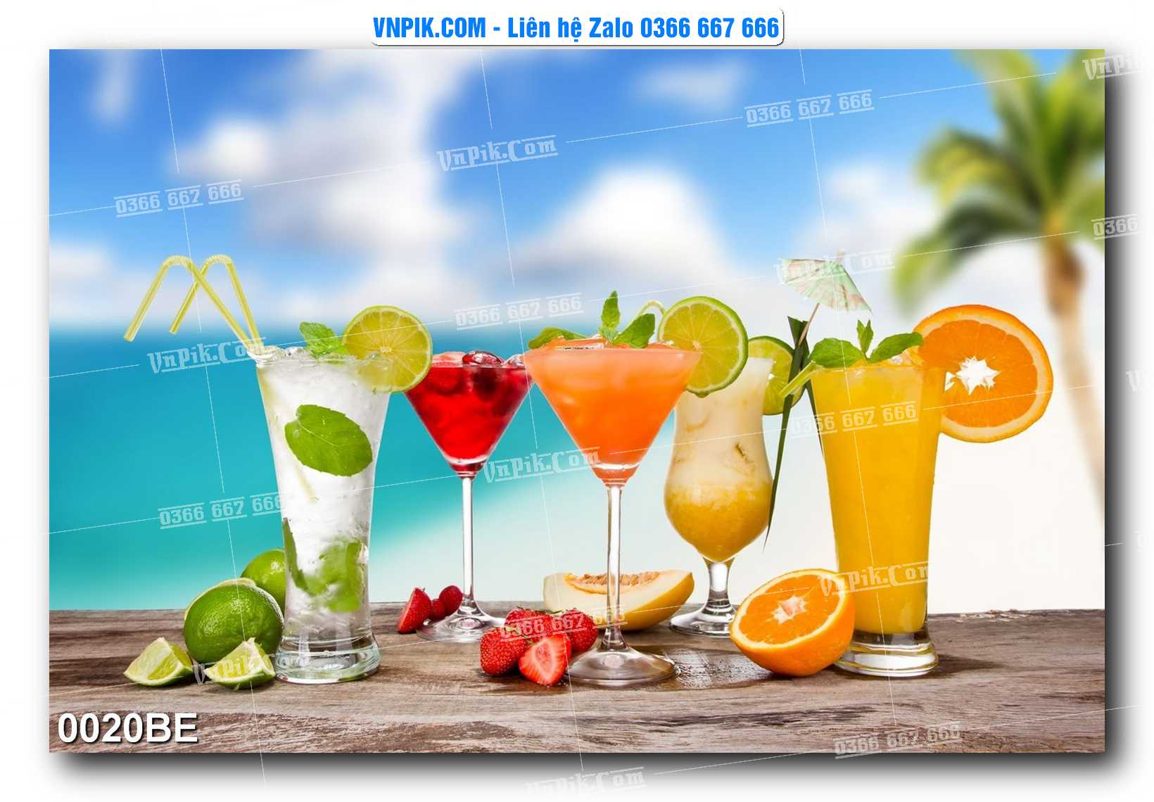 Tranh treo tường trang trí phòng bếp đẹp mã 0020BE