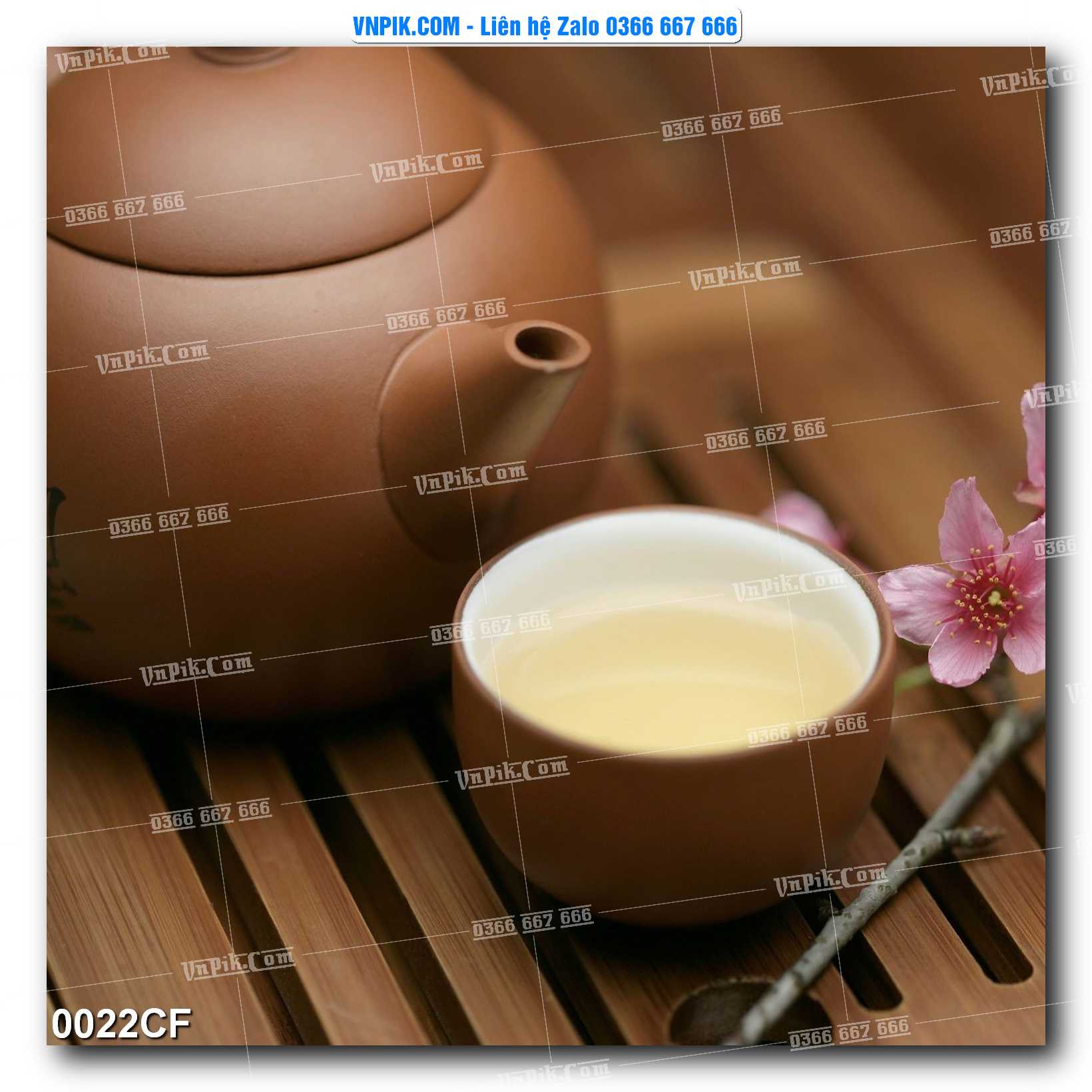 Tranh tường trang trí quán cà phê – trà chanh – trà sữa mã 0022CF