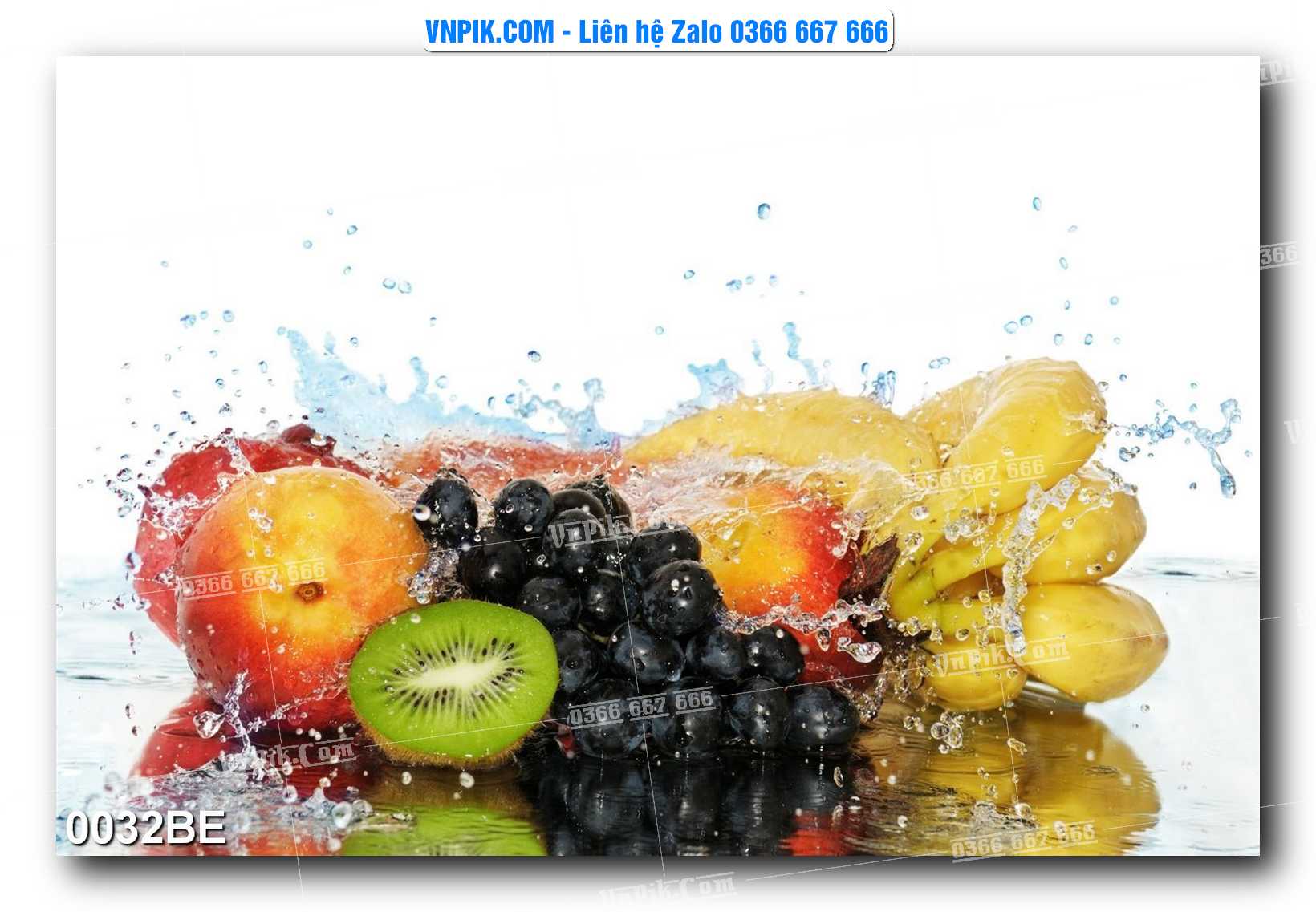 Tranh treo tường trang trí phòng bếp đẹp mã 0032BE
