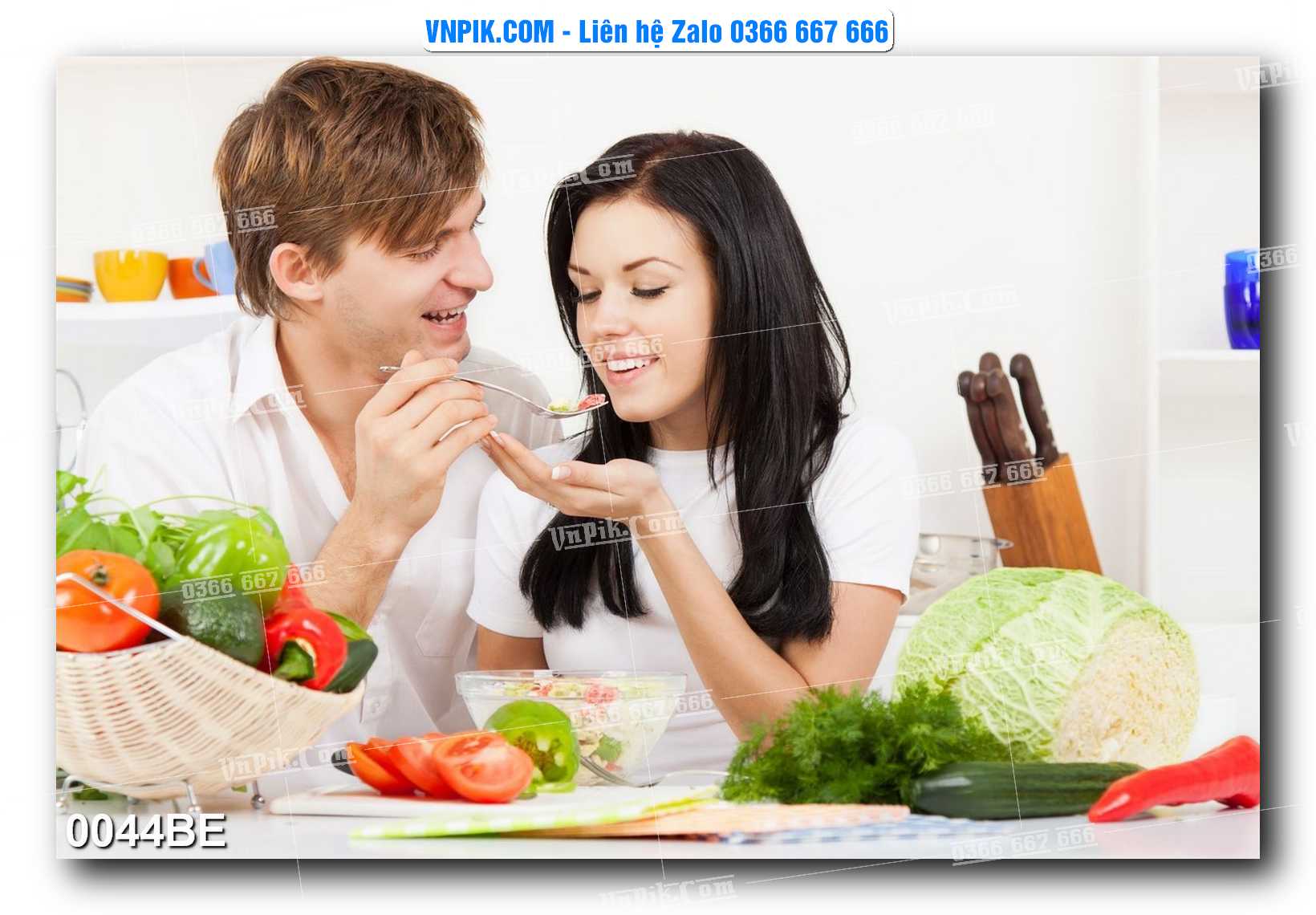 Tranh treo tường trang trí phòng bếp đẹp mã 0044BE