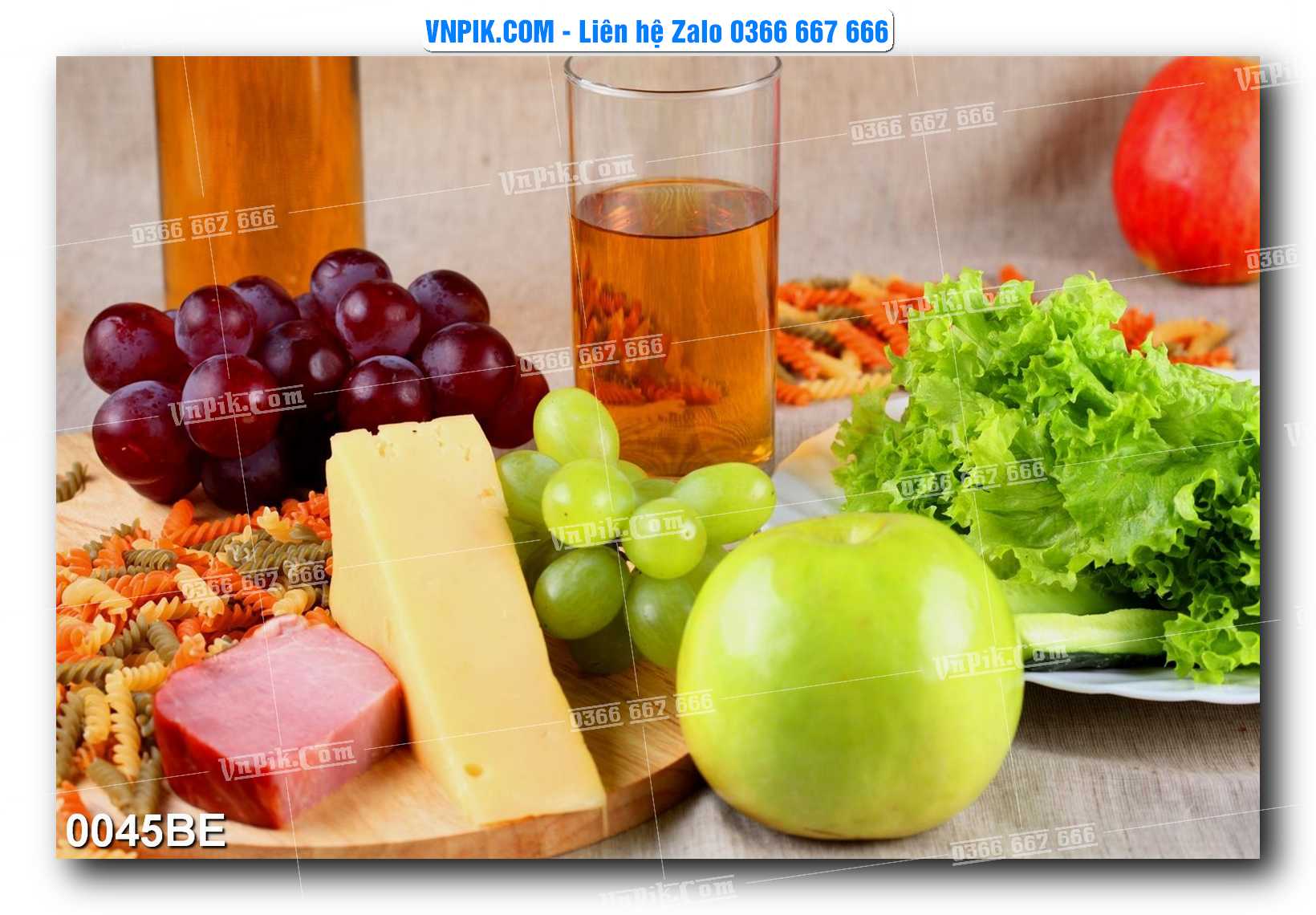 Tranh treo tường trang trí phòng bếp đẹp mã 0045BE