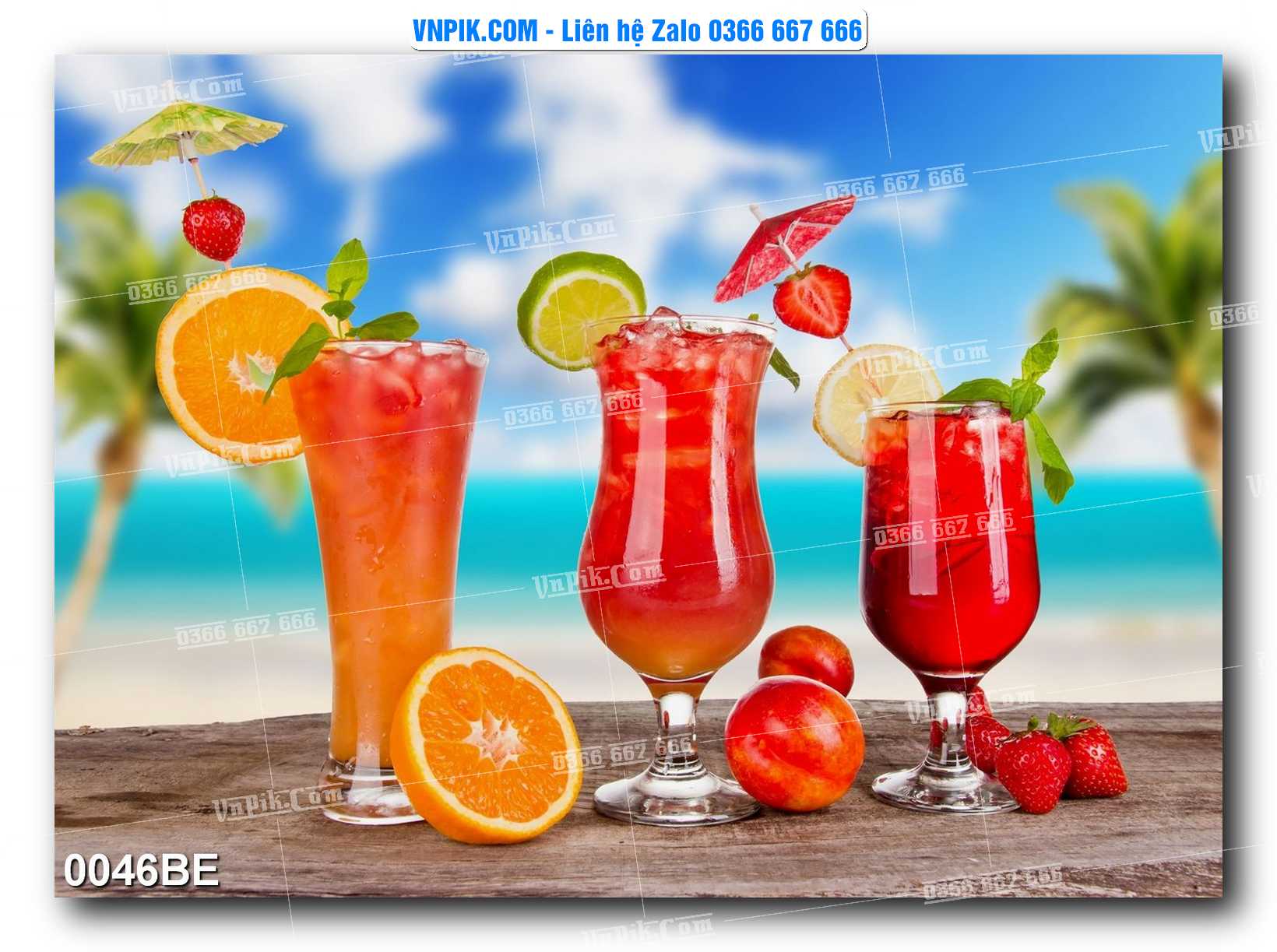 Tranh treo tường trang trí phòng bếp đẹp mã 0046BE