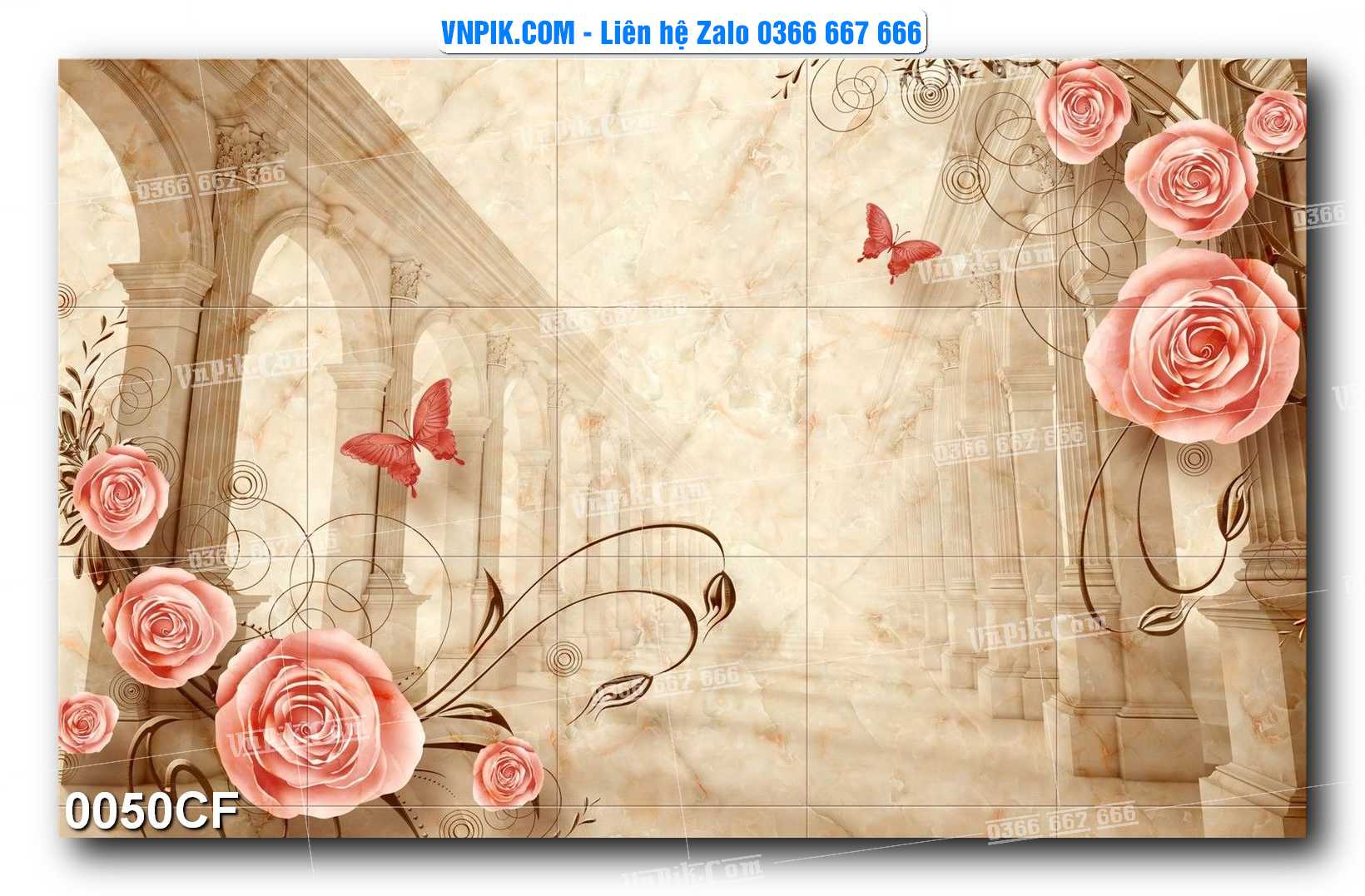 Tranh tường trang trí quán cà phê – trà chanh – trà sữa mã 0050CF