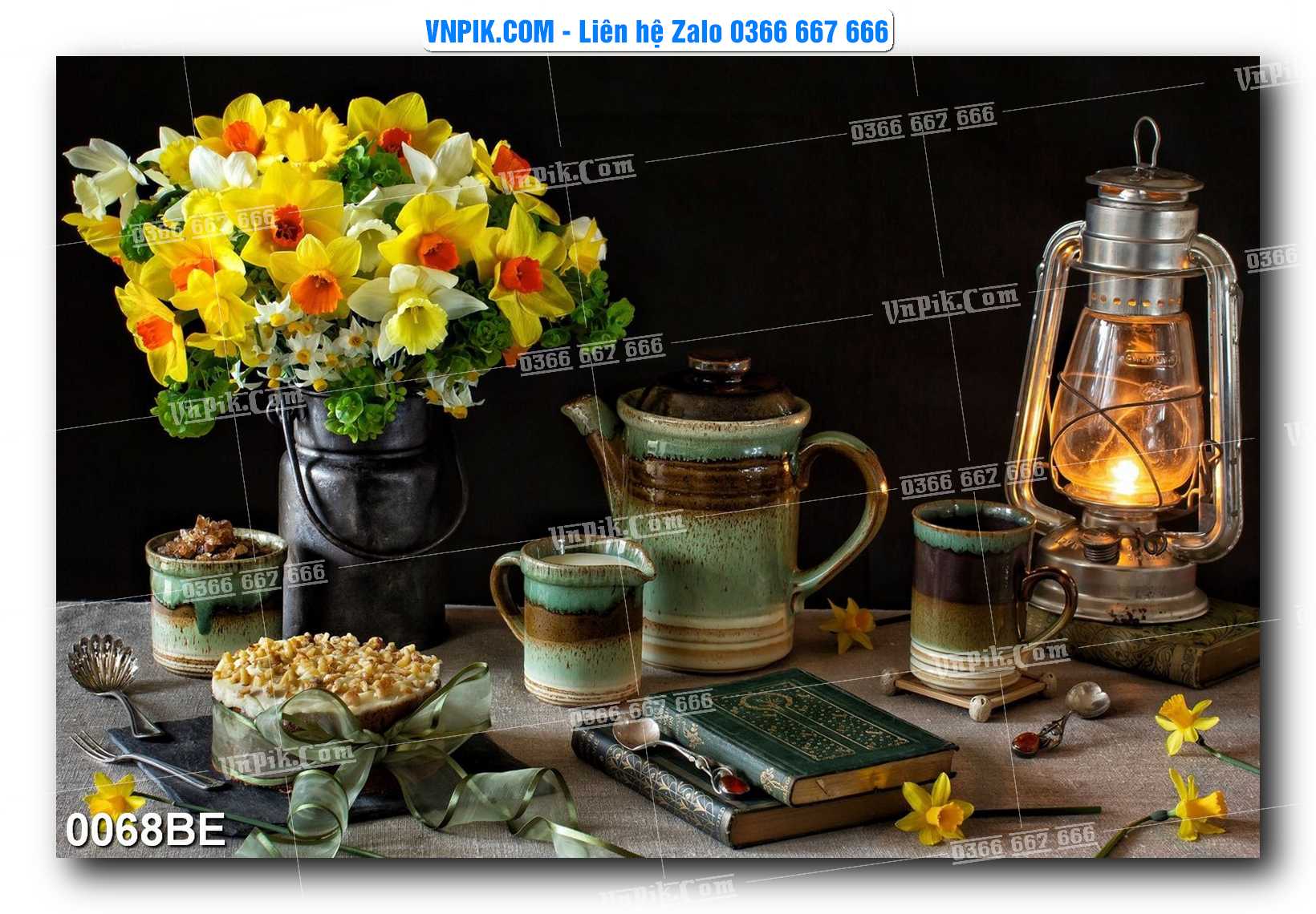 Tranh treo tường trang trí phòng bếp đẹp mã 0068BE