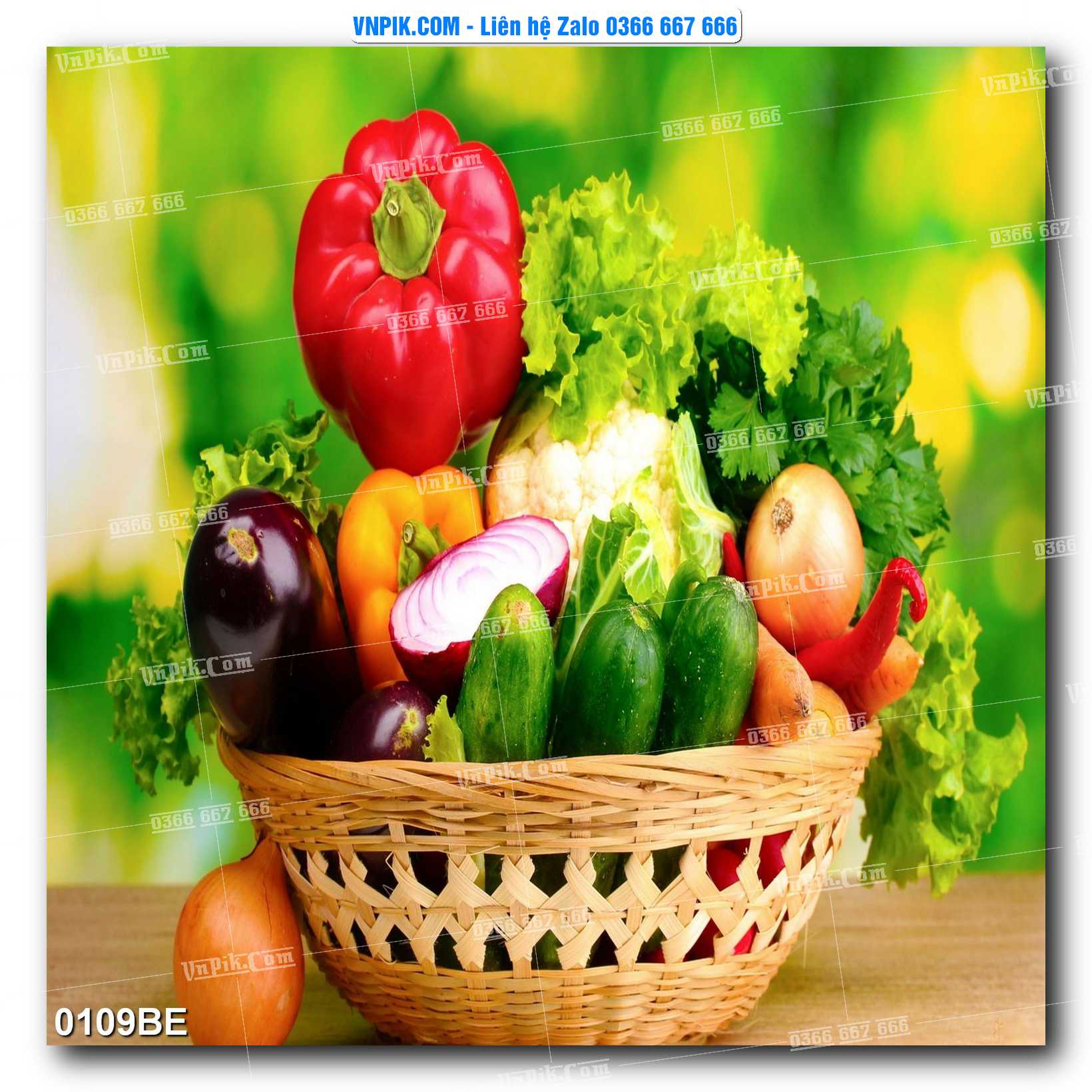 Tranh treo tường trang trí phòng bếp đẹp mã 0109BE