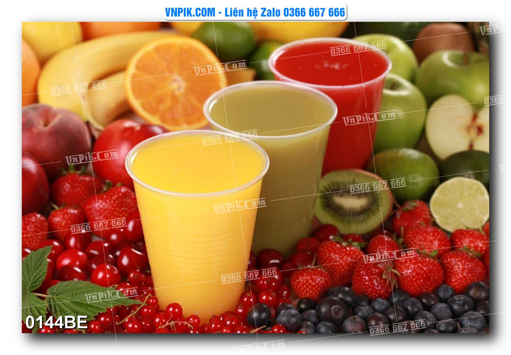 Tranh treo tường trang trí phòng bếp đẹp mã 0144BE
