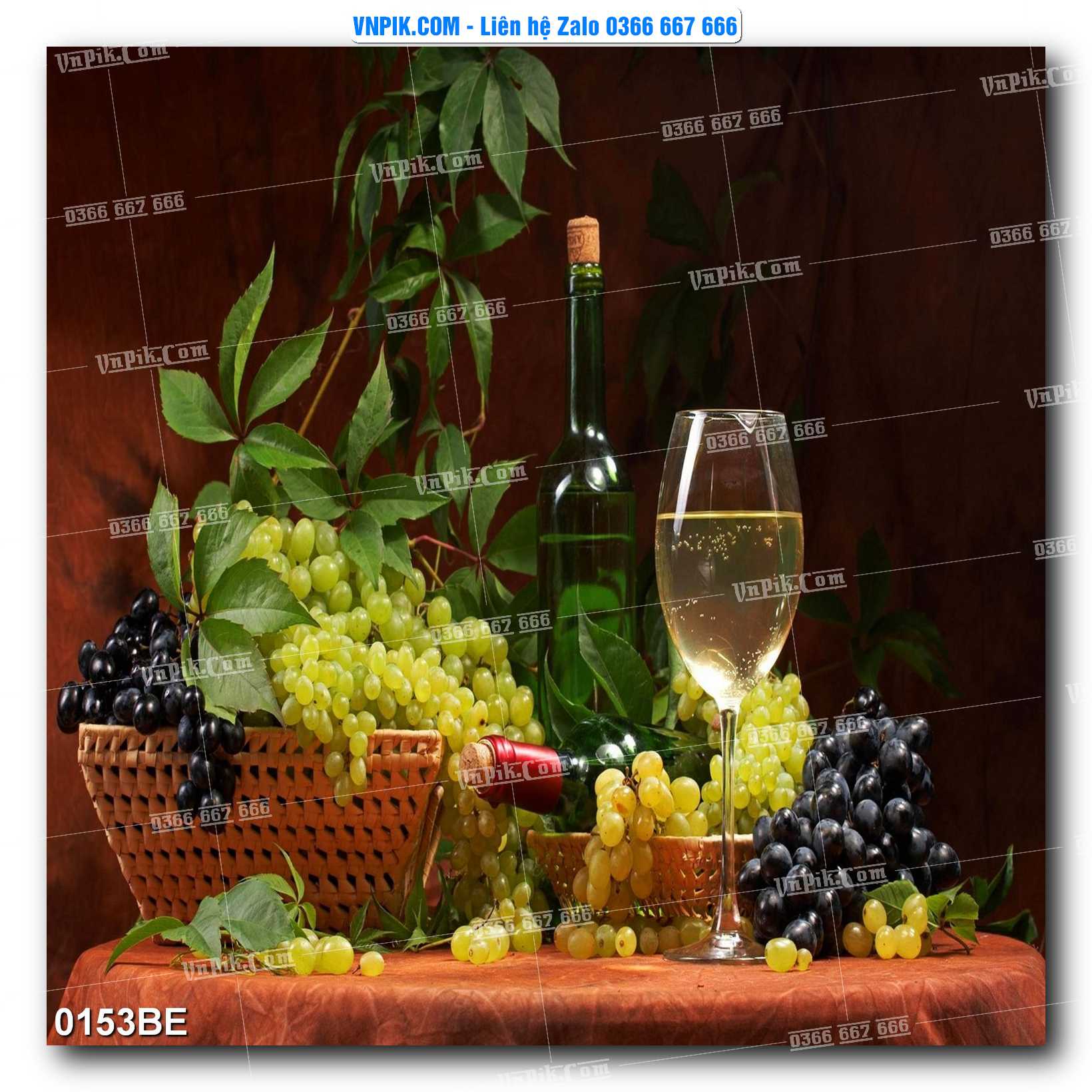 Tranh treo tường trang trí phòng bếp đẹp mã 0153BE