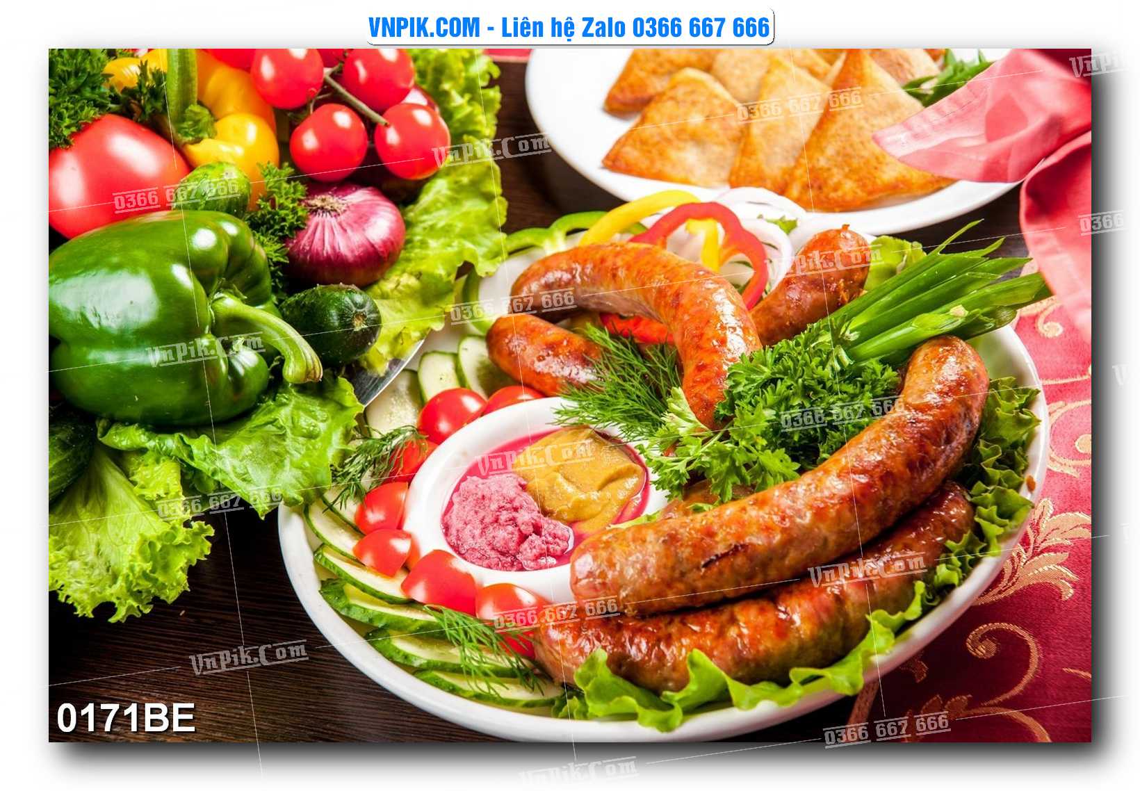 Tranh treo tường trang trí phòng bếp đẹp mã 0171BE