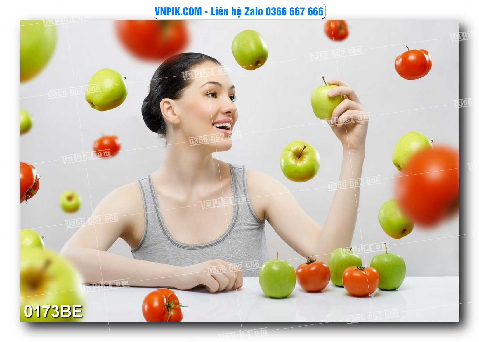Tranh treo tường trang trí phòng bếp đẹp mã 0173BE