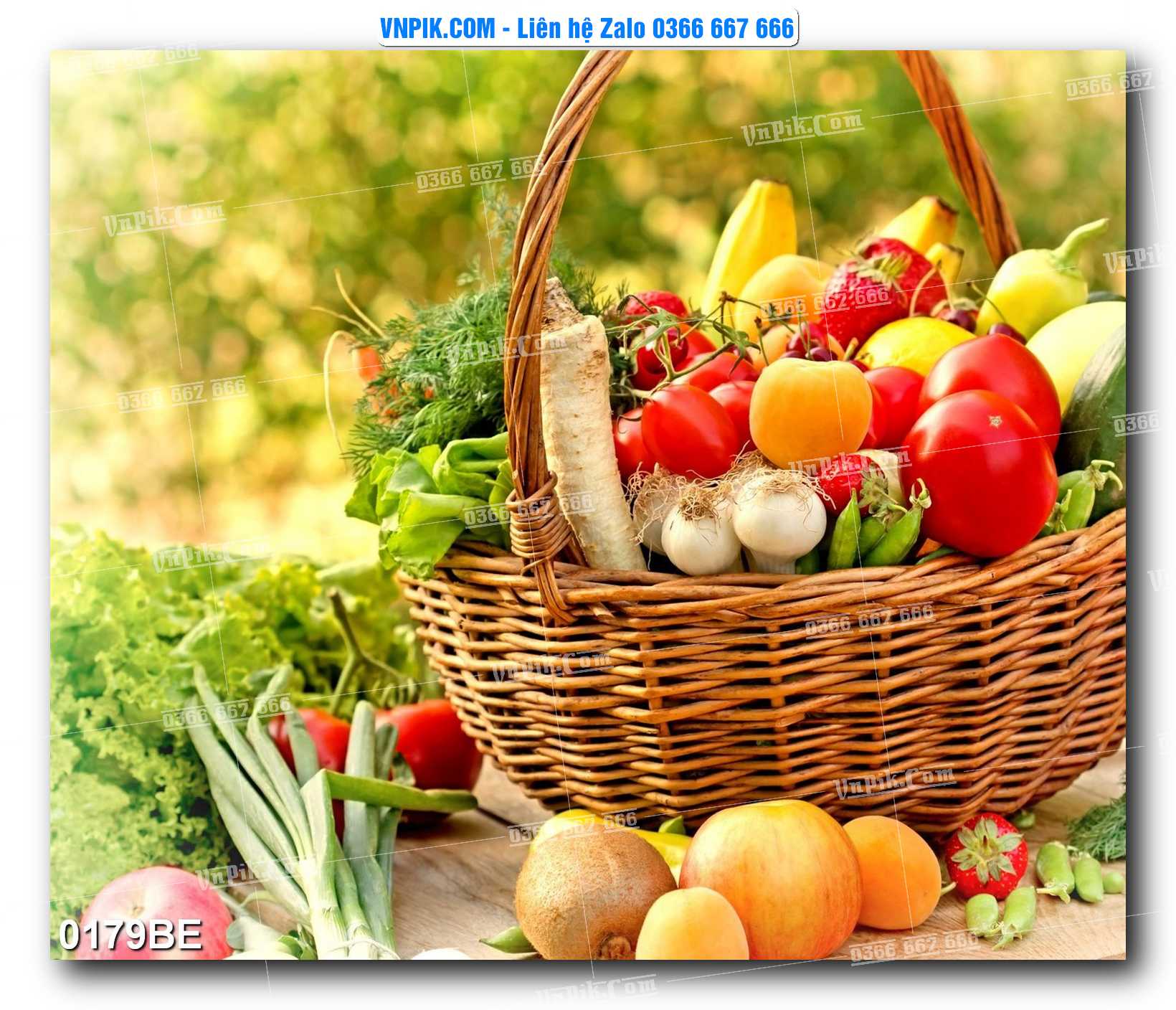Tranh treo tường trang trí phòng bếp đẹp mã 0179BE