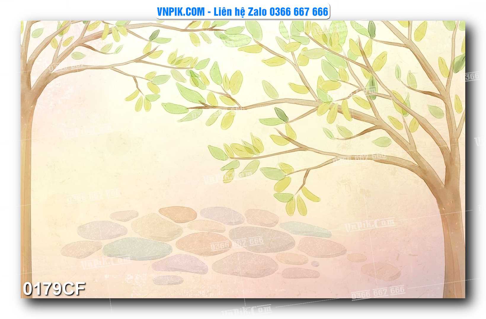Tranh tường trang trí quán cà phê – trà chanh – trà sữa mã 0179CF