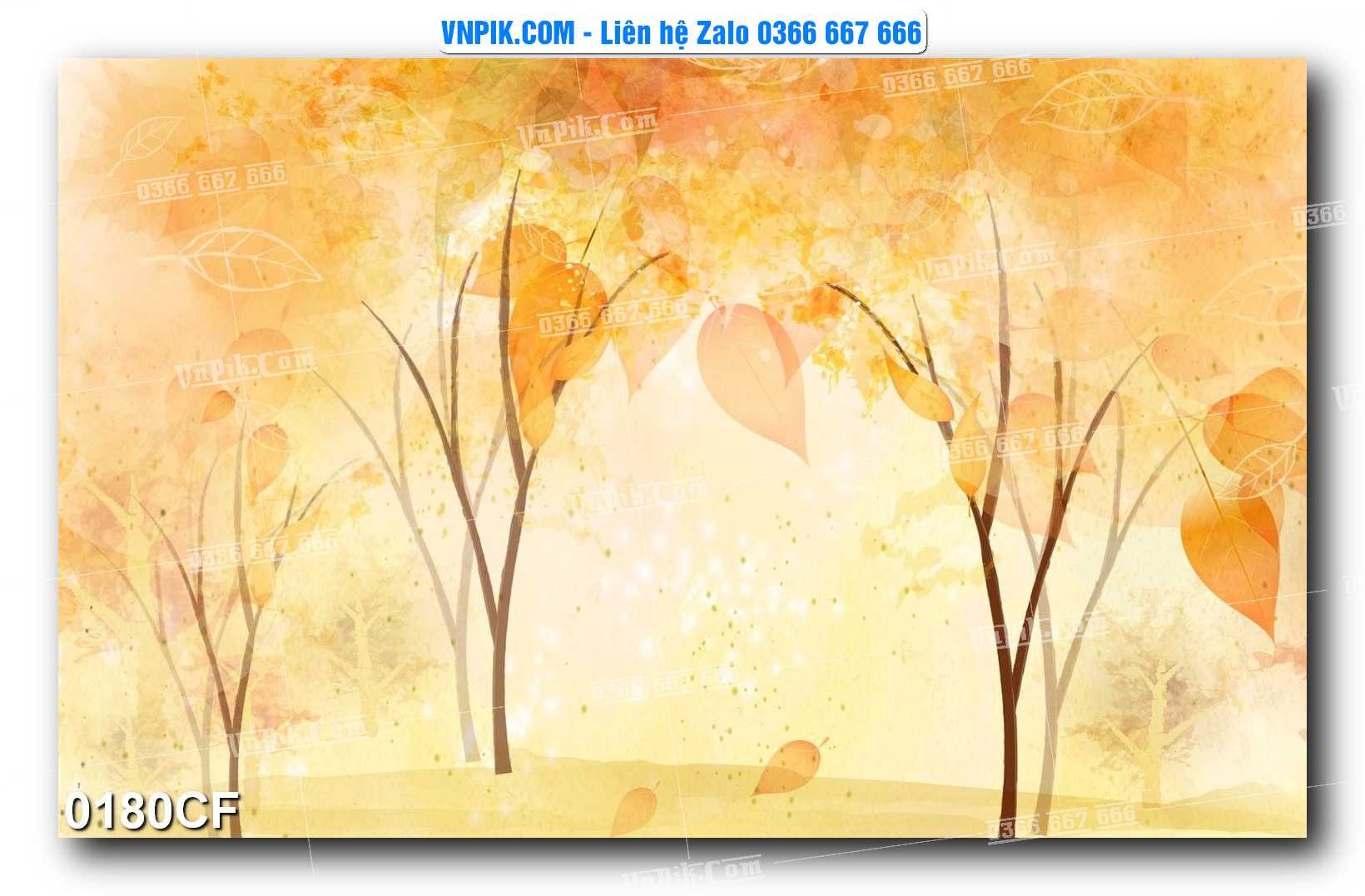 Tranh tường trang trí quán cà phê – trà chanh – trà sữa mã 0180CF