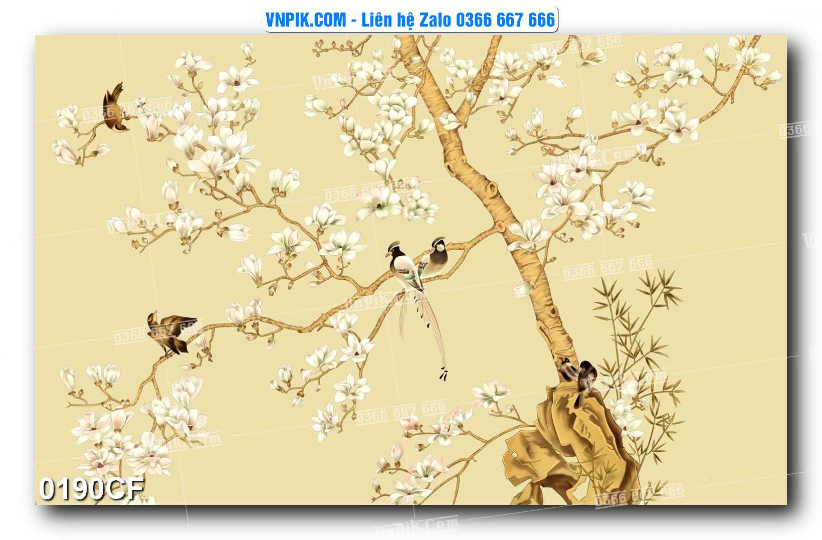 Tranh tường trang trí quán cà phê – trà chanh – trà sữa mã 0190CF