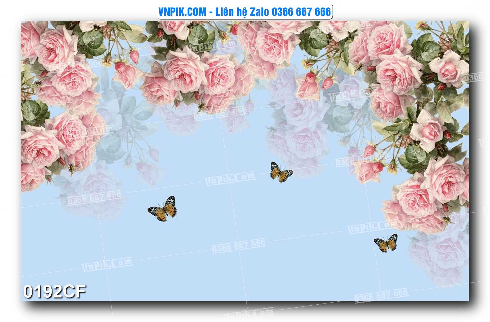 Tranh tường trang trí quán cà phê – trà chanh – trà sữa mã 0192CF
