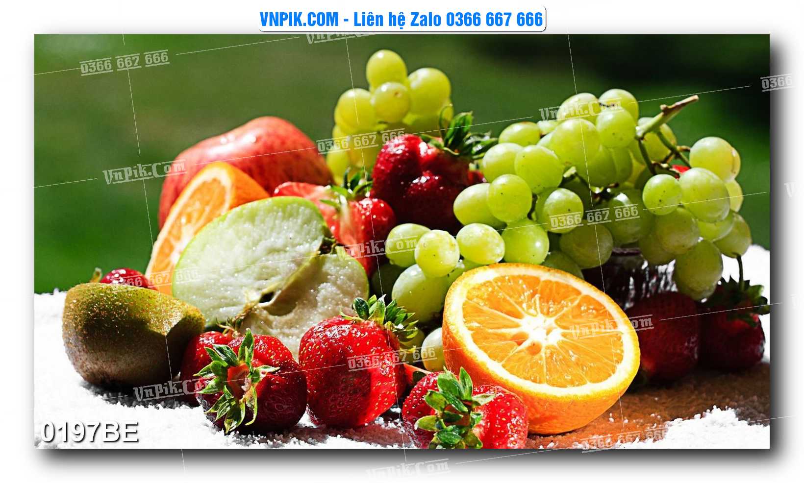 Tranh treo tường trang trí phòng bếp đẹp mã 0197BE