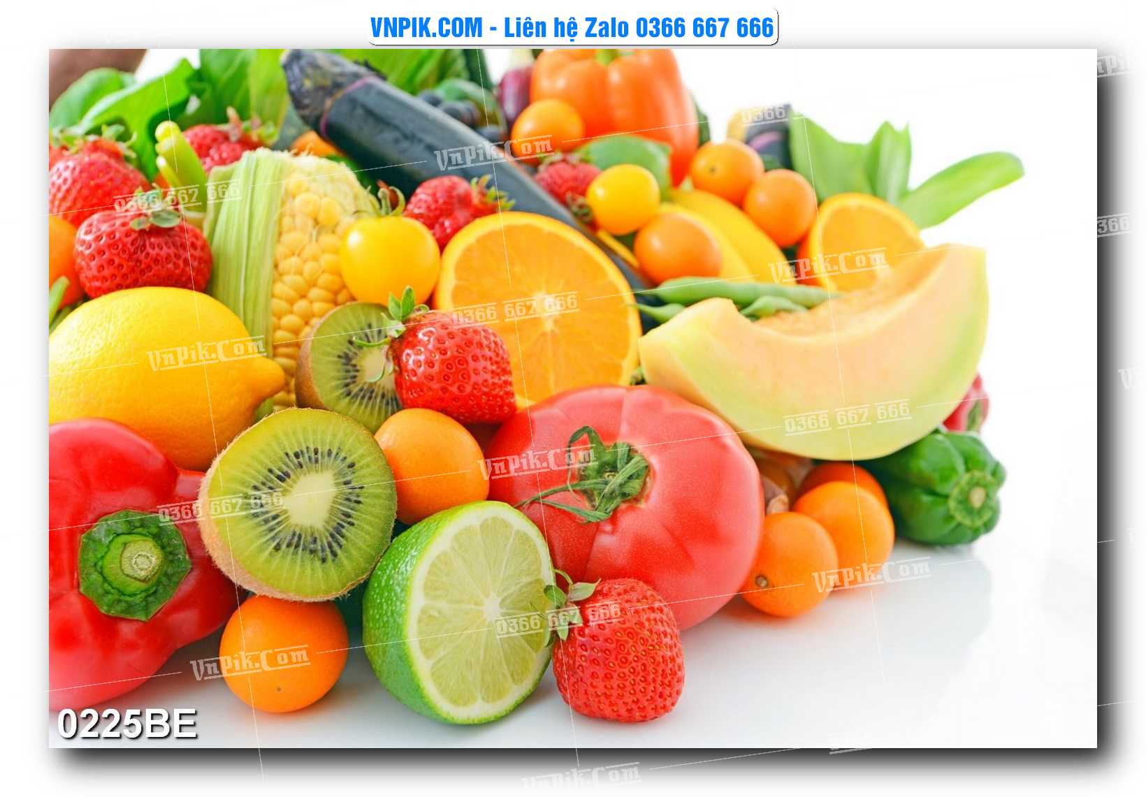 Tranh treo tường trang trí phòng bếp đẹp mã 0225BE
