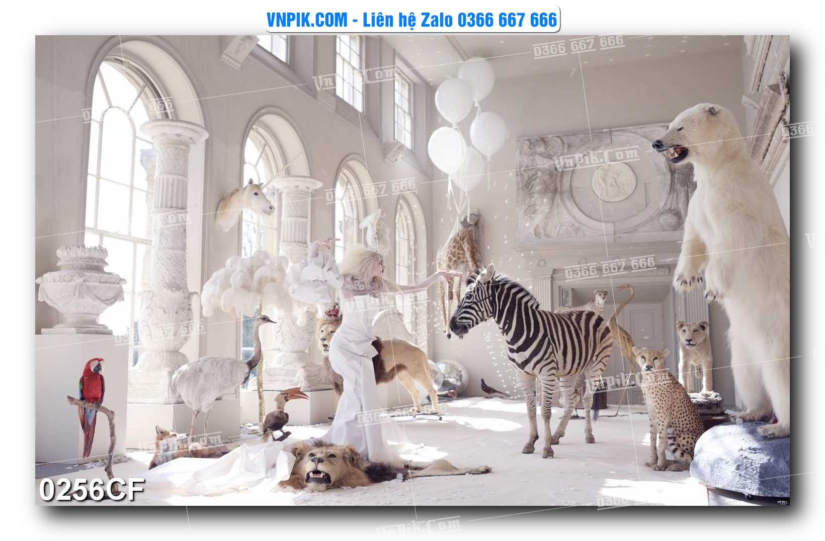 Tranh tường trang trí quán cà phê – trà chanh – trà sữa mã 0256CF