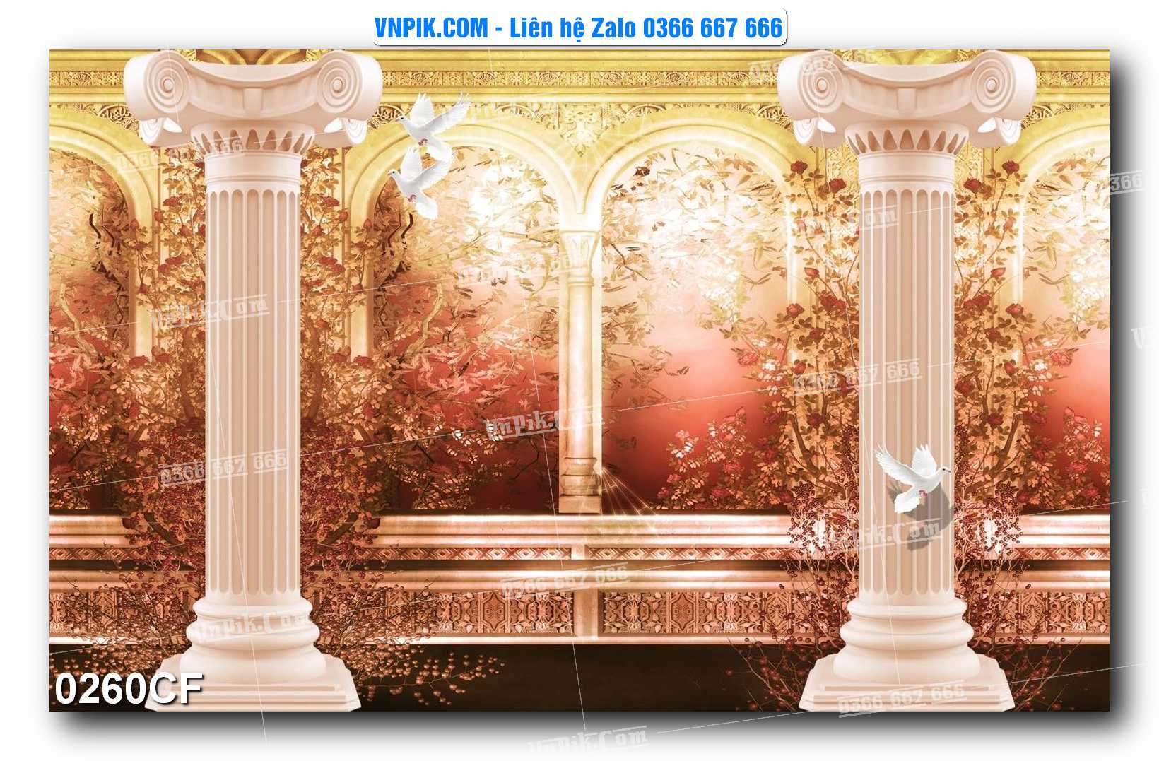 Tranh tường trang trí quán cà phê – trà chanh – trà sữa mã 0260CF