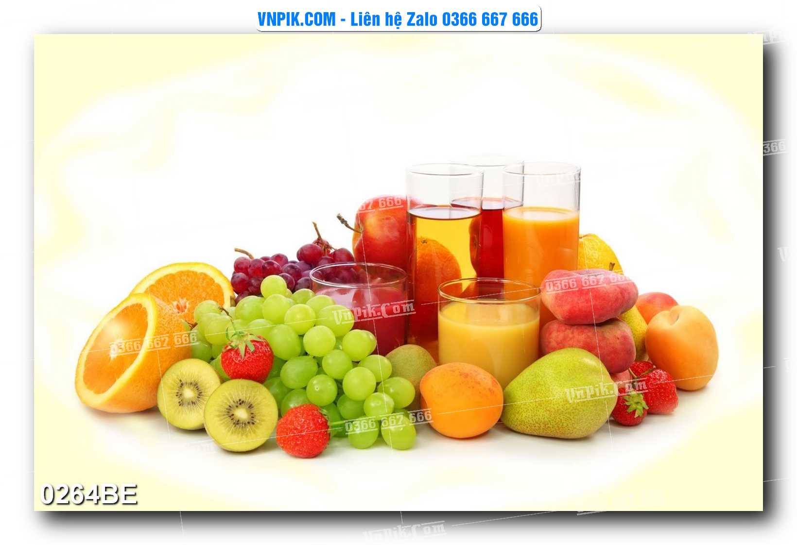 Tranh treo tường trang trí phòng bếp đẹp mã 0264BE