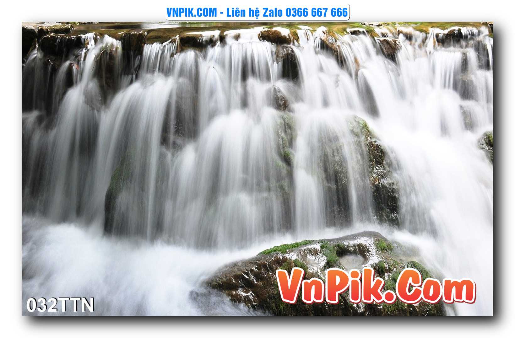 Tranh thác nước – Tranh phong thủy – Tranh treo tường mã 032TTN