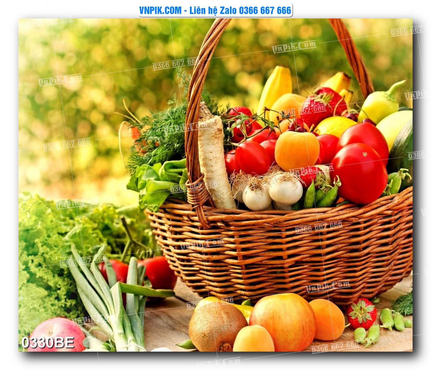 Tranh treo tường trang trí phòng bếp đẹp mã 0330BE