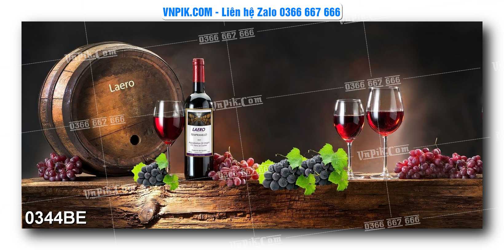 Tranh treo tường trang trí phòng bếp đẹp mã 0344BE