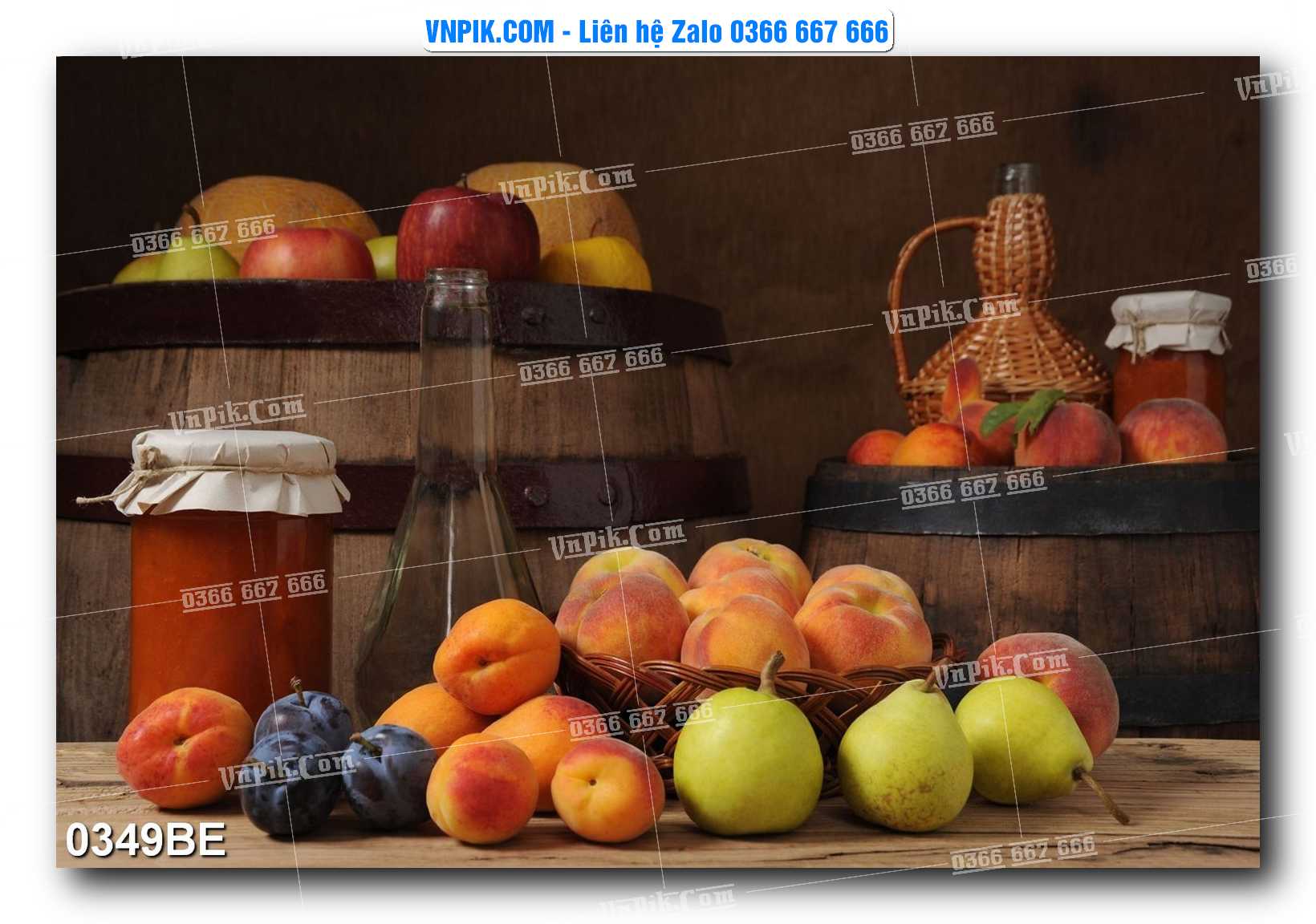 Tranh treo tường trang trí phòng bếp đẹp mã 0349BE