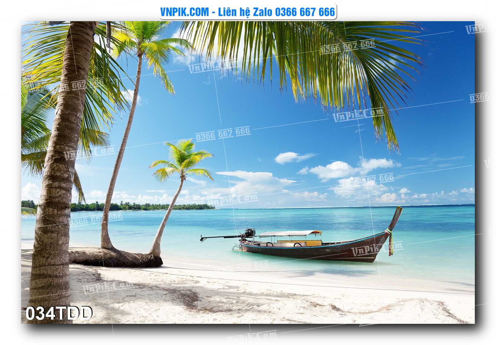 Tranh đại dương – cá heo 3D – tranh bể cá 034TDD