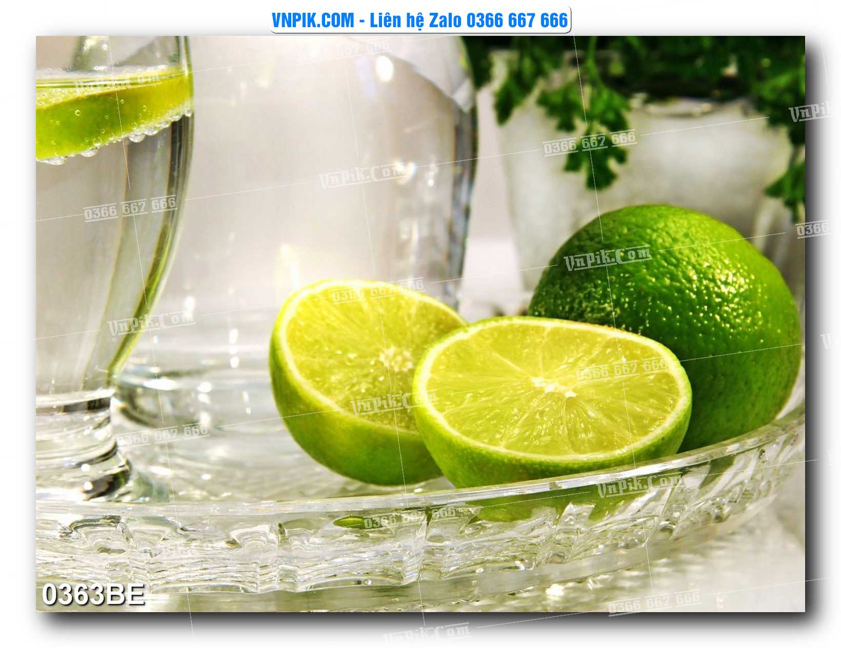 Tranh treo tường trang trí phòng bếp đẹp mã 0363BE
