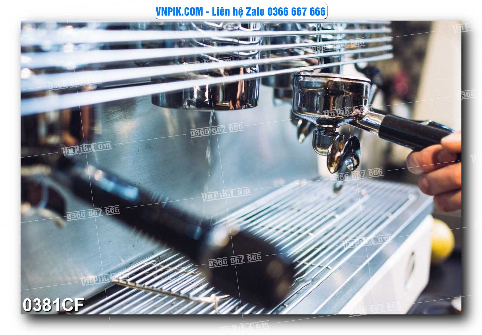 Tranh tường trang trí quán cà phê – trà chanh – trà sữa mã 0381CF