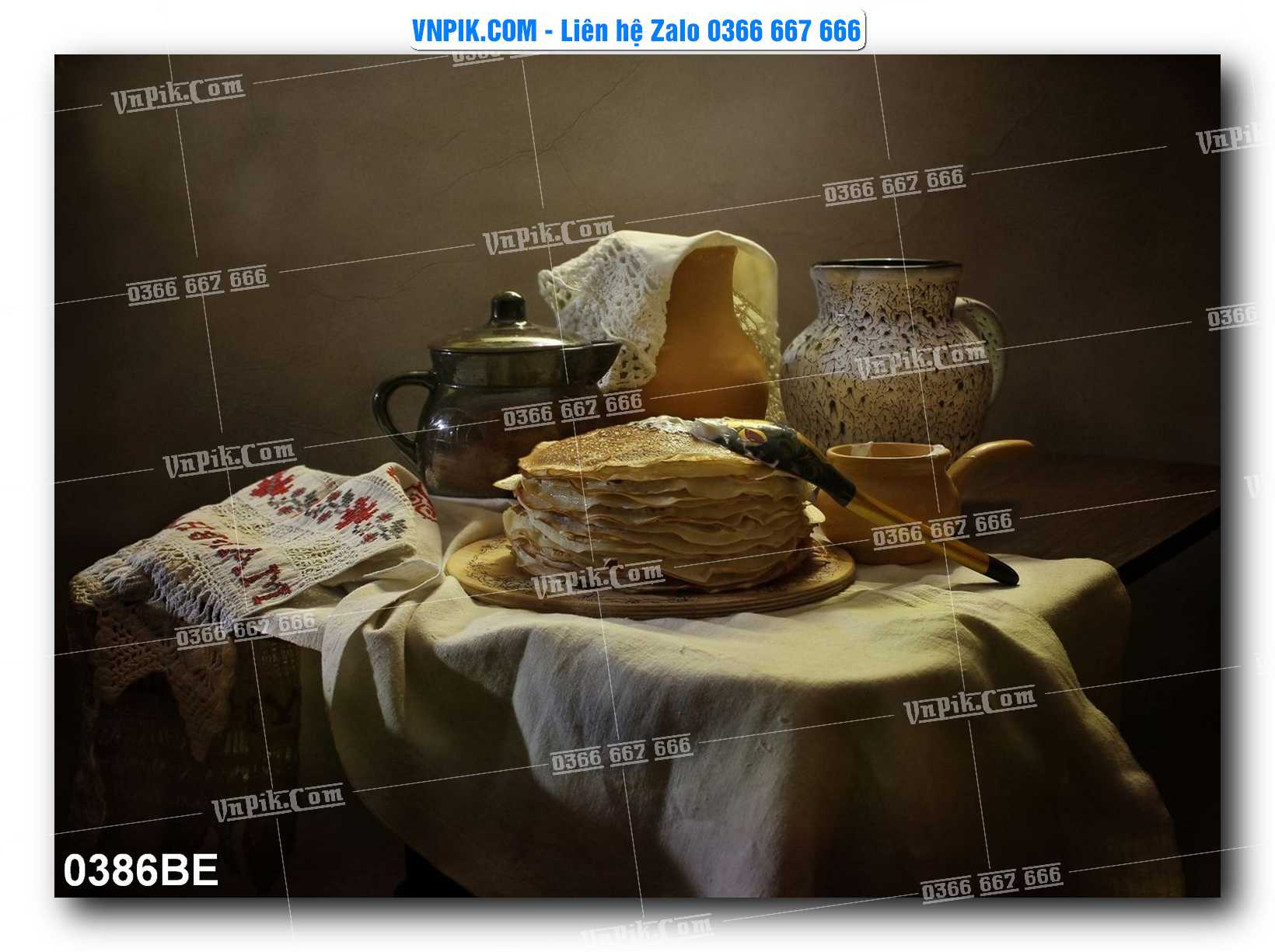 Tranh treo tường trang trí phòng bếp đẹp mã 0386BE