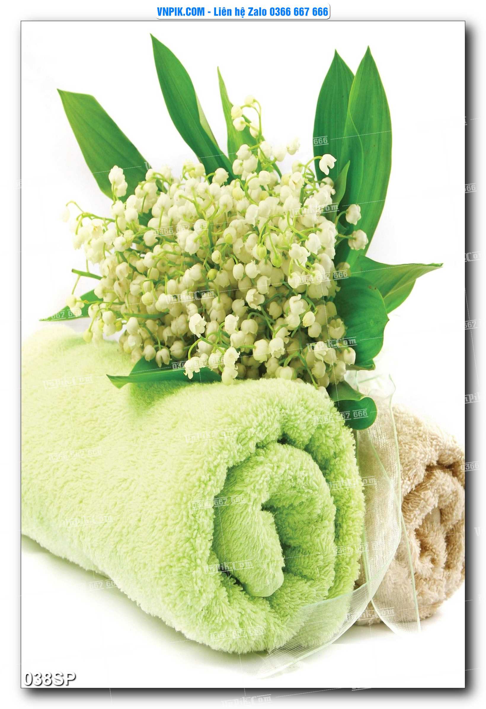 Mẫu tranh spa treo tường đẹp file vector – psd mẫu 038SP