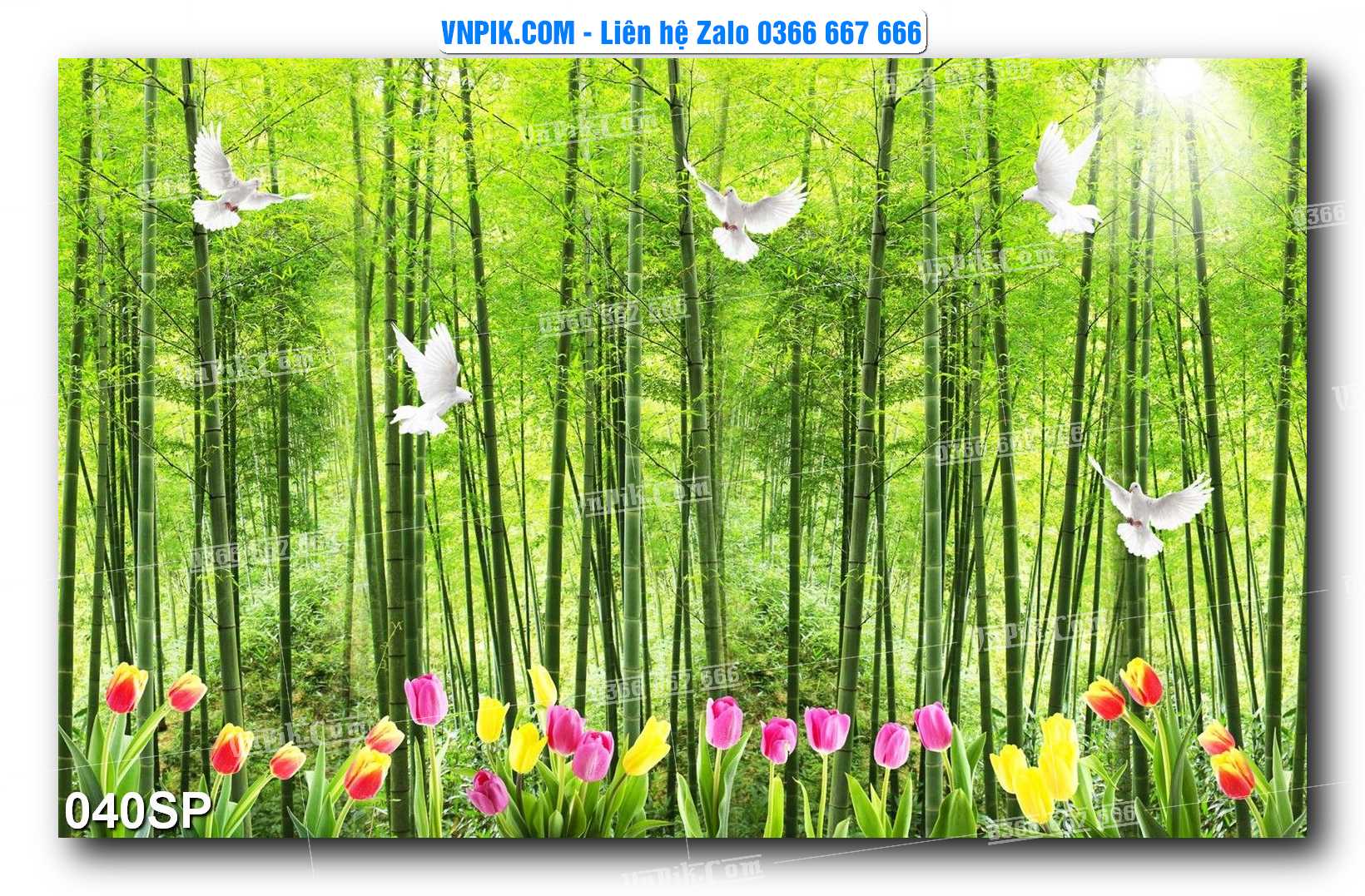 Mẫu tranh spa treo tường đẹp file vector – psd mẫu 040SP