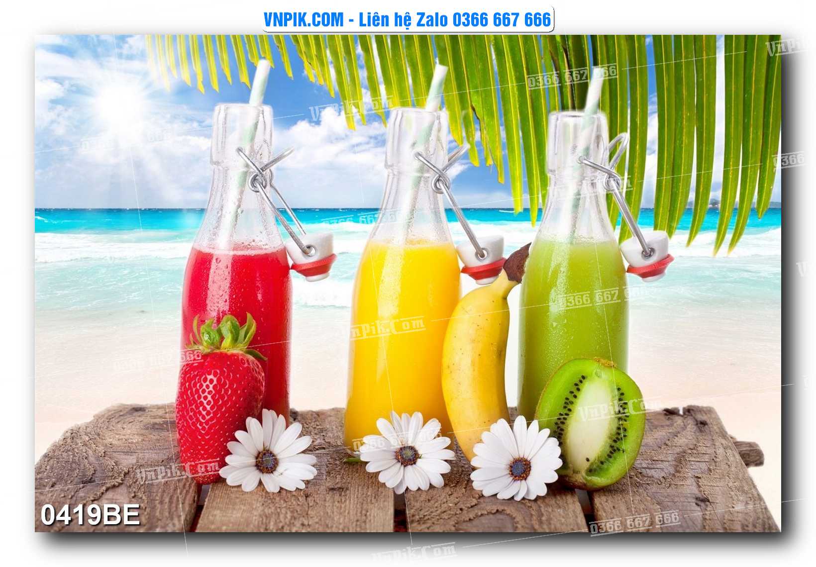 Tranh treo tường trang trí phòng bếp đẹp mã 0419BE