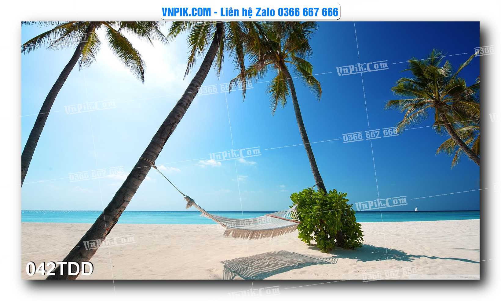 Tranh đại dương – cá heo 3D – tranh bể cá 042TDD