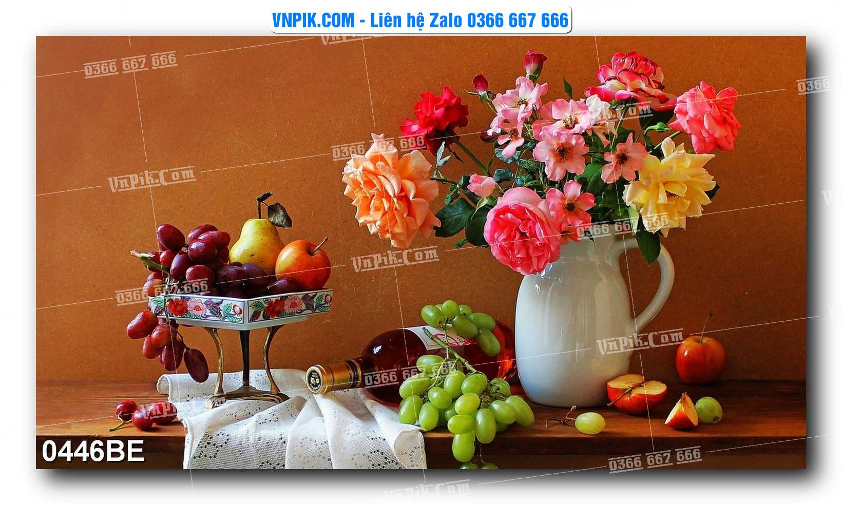 Tranh treo tường trang trí phòng bếp đẹp mã 0446BE