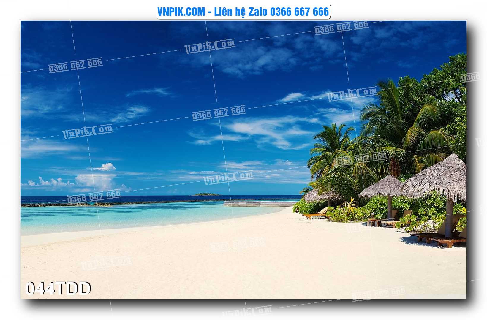 Tranh đại dương – cá heo 3D – tranh bể cá 043TDD