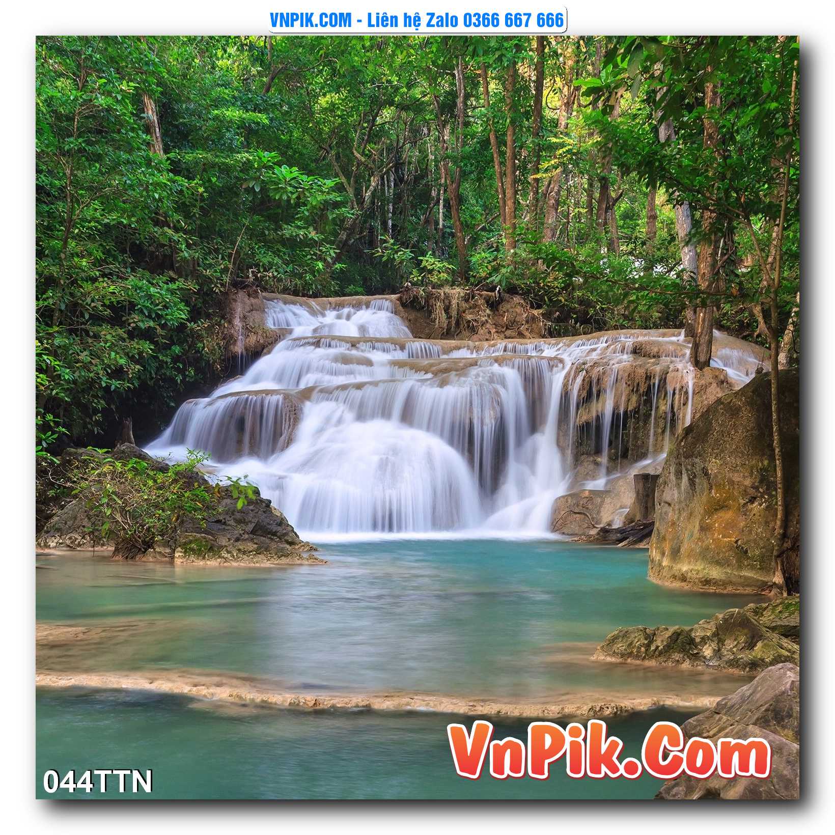 Tranh thác nước – Tranh phong thủy – Tranh treo tường mã 044TTN